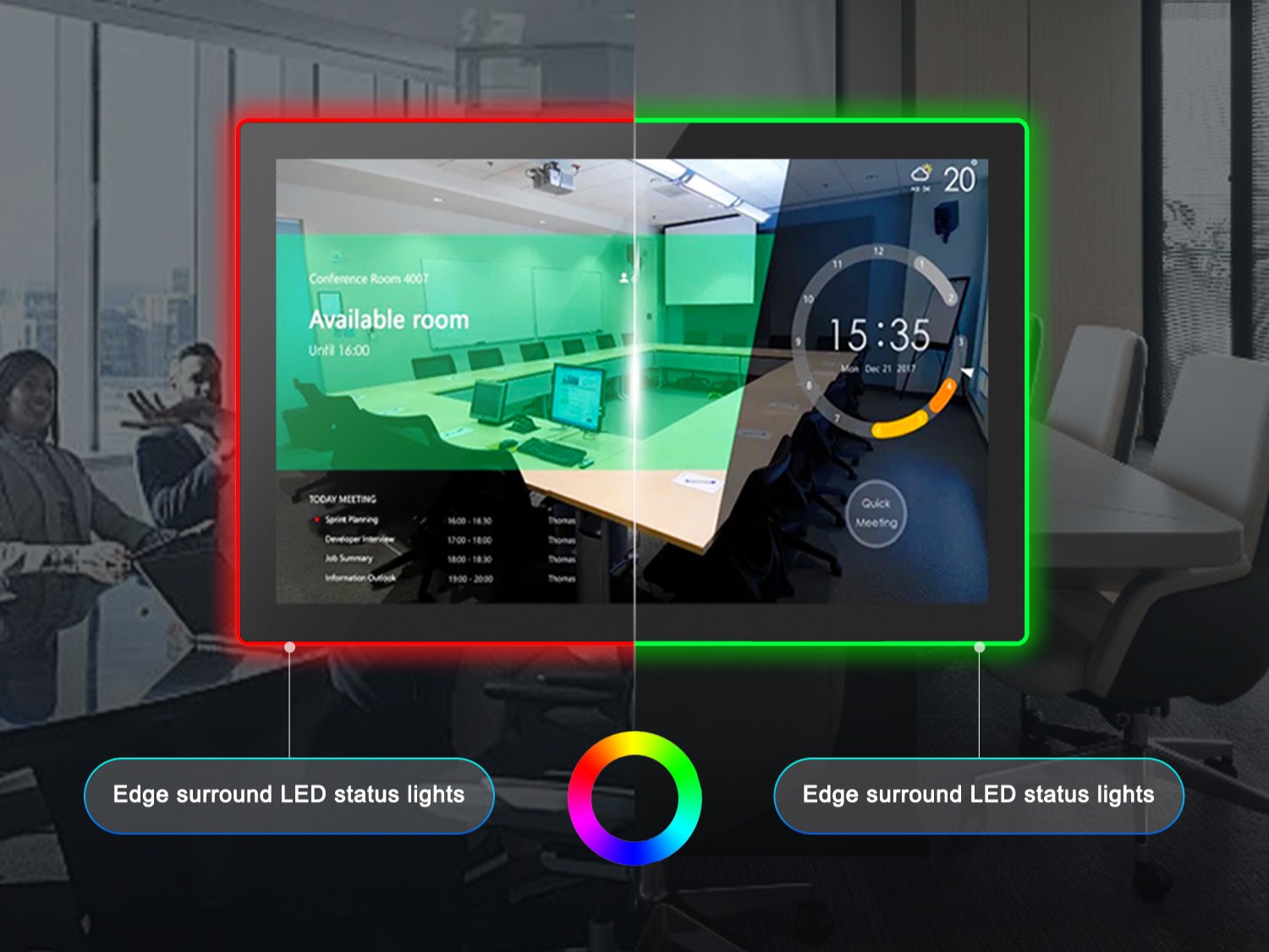 Intuitive LED Room Status