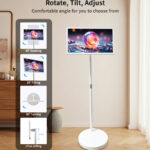 SR2237 21.5” Portable Floor Stand Digital Signage | RK / MTK Smart Display | Commercial Advertising Screen for Retail & Showroom