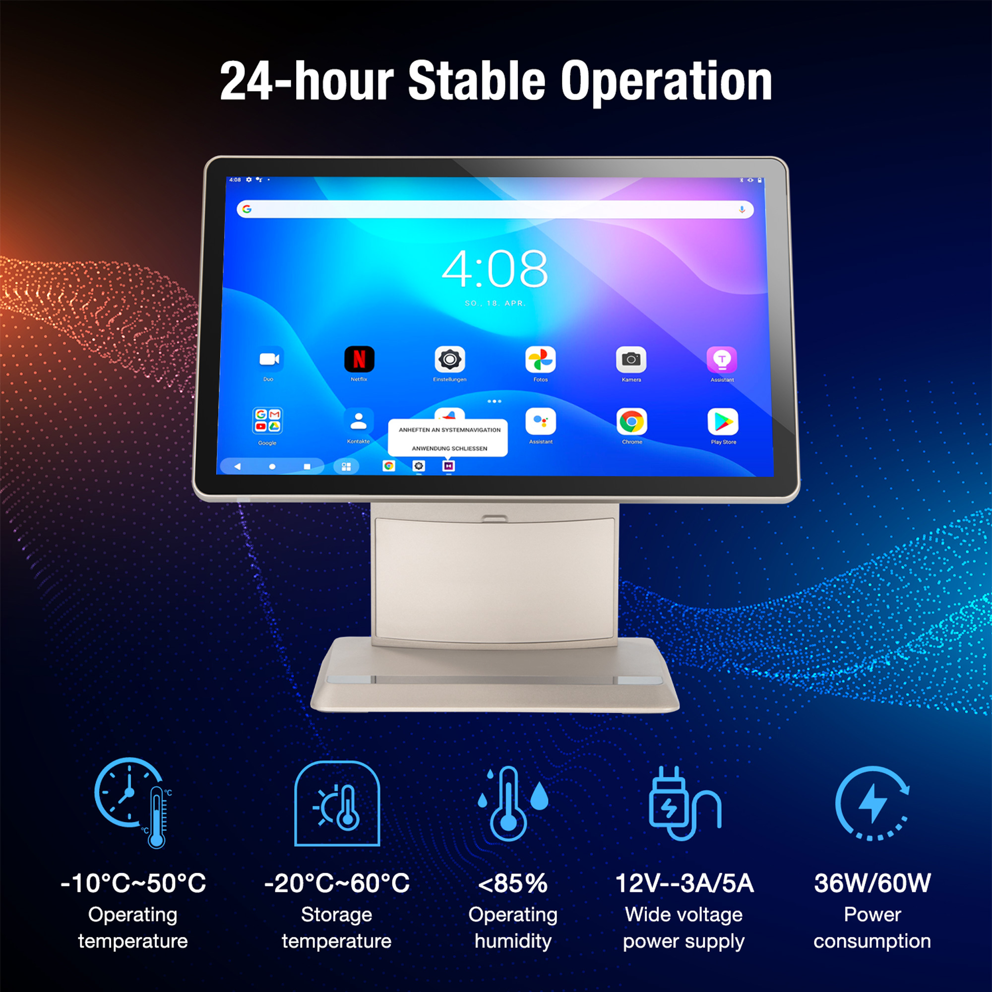Reliable 24/7 Operation