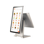 PT1505W/E 15.6″+15.6″ Dual-Screen Desktop POS Terminal | Windows & Android