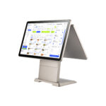PT1505W/E 15.6″+15.6″ Dual-Screen Desktop POS Terminal | Windows & Android