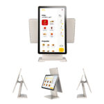 PT1505W/E 15.6″+15.6″ Dual-Screen Desktop POS Terminal | Windows & Android