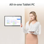 PW1537T 15.6″ Android Touch Panel Tablet with PoE & LED Status Bar