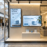 DS**01 Serials 32″-65” Android Wall-Mount Digital Signage with CMS & Split-Screen