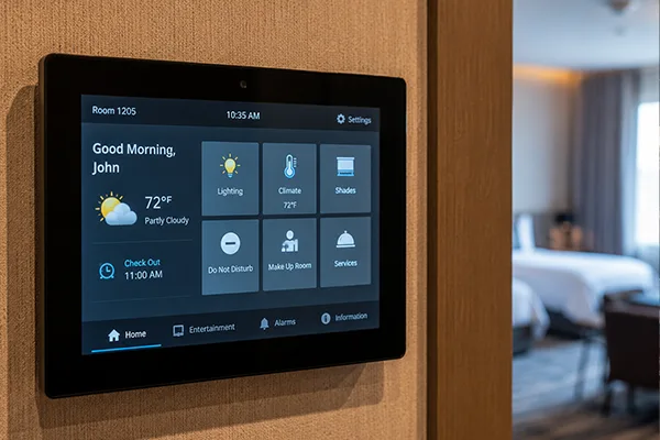 Guest Rooms: Smart Room Control