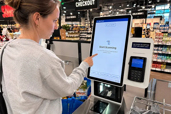 Self-Checkout Area
