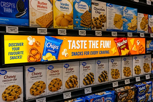Supermarket Shelves