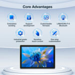 IE1001/IE1561/IE2151 10.1”/15.6”/21.5” Reliable Embedded Industrial ARM Touch Panel PC Built for Harsh Industrial Environments