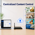 APWZ3288 RK3288 Android Digital Signage Media Player Box for Remote Screen Management