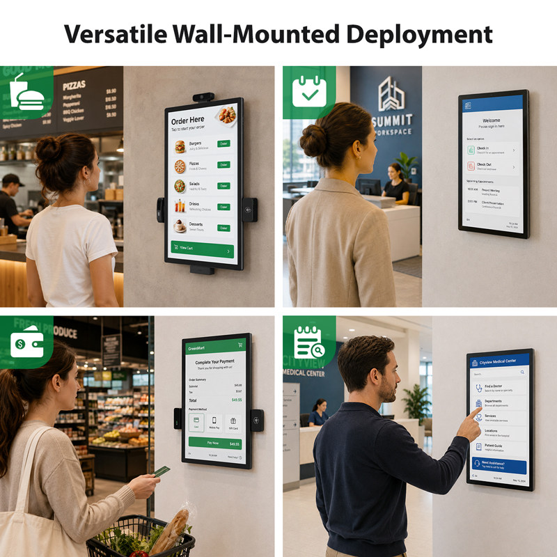 Versatile Wall-Mounted Deployment