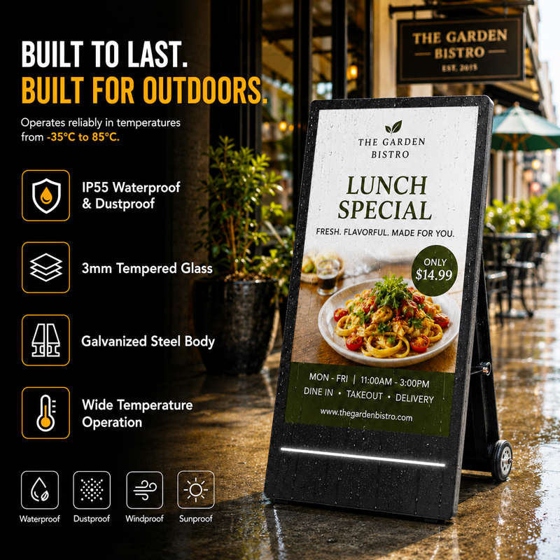 IP55 Weather Protection