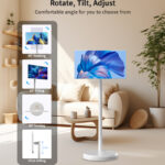 SR2202/SR2402/SR3202 21.5”/24‘‘/’’32” Portable Smart Screen with Build-in Battery & Silent Wheels