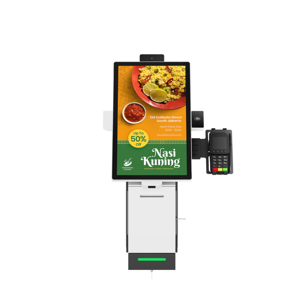 PW**02W Serials 15.6”/21.5”/32” Android/Windows Self-Service Kiosk with Modular Configuration & Flexible Mounting