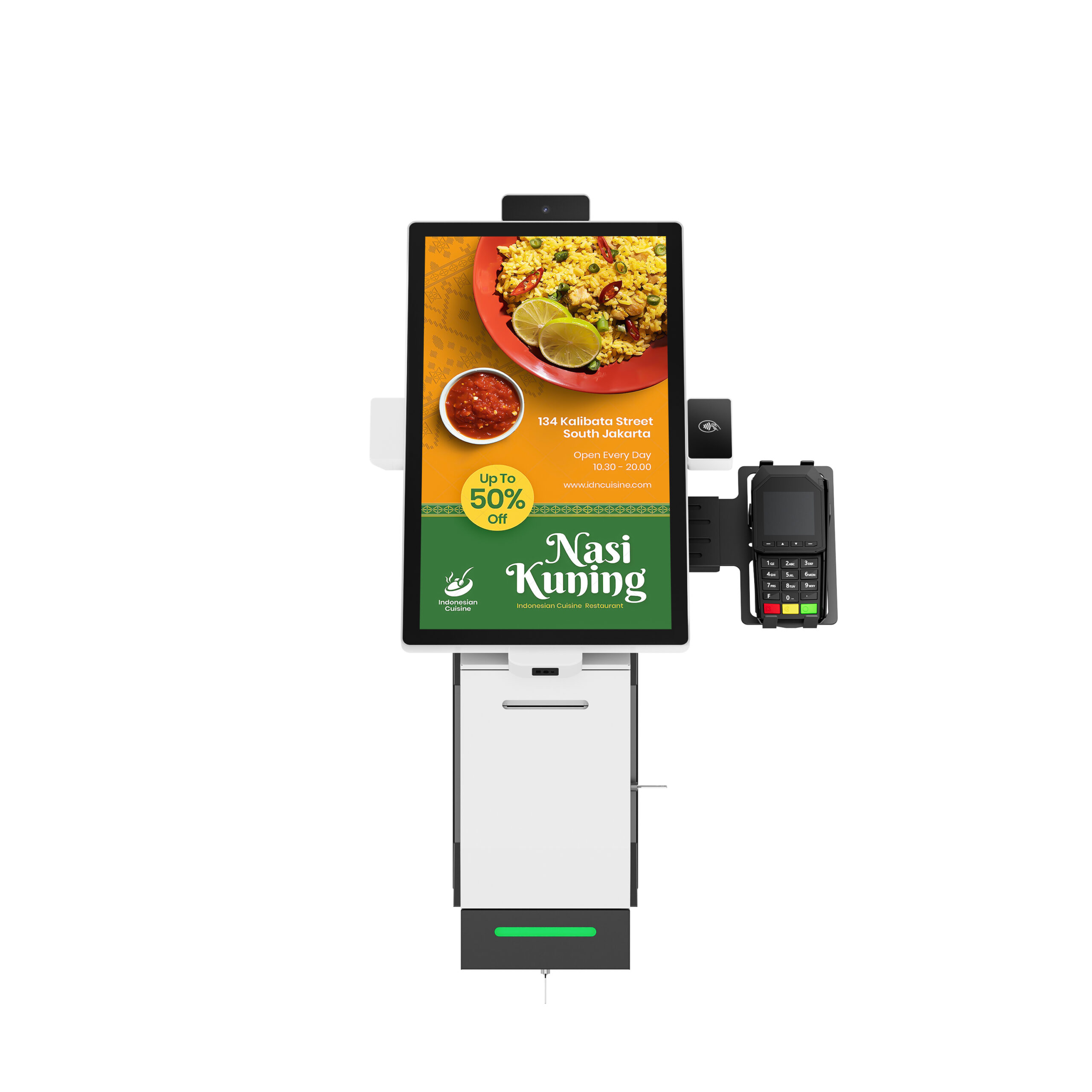 15.6 Desktop Ordering Kiosk