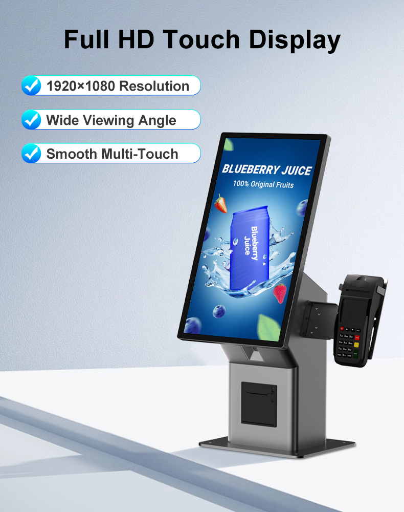 FHD Touch Display for Easy Interaction