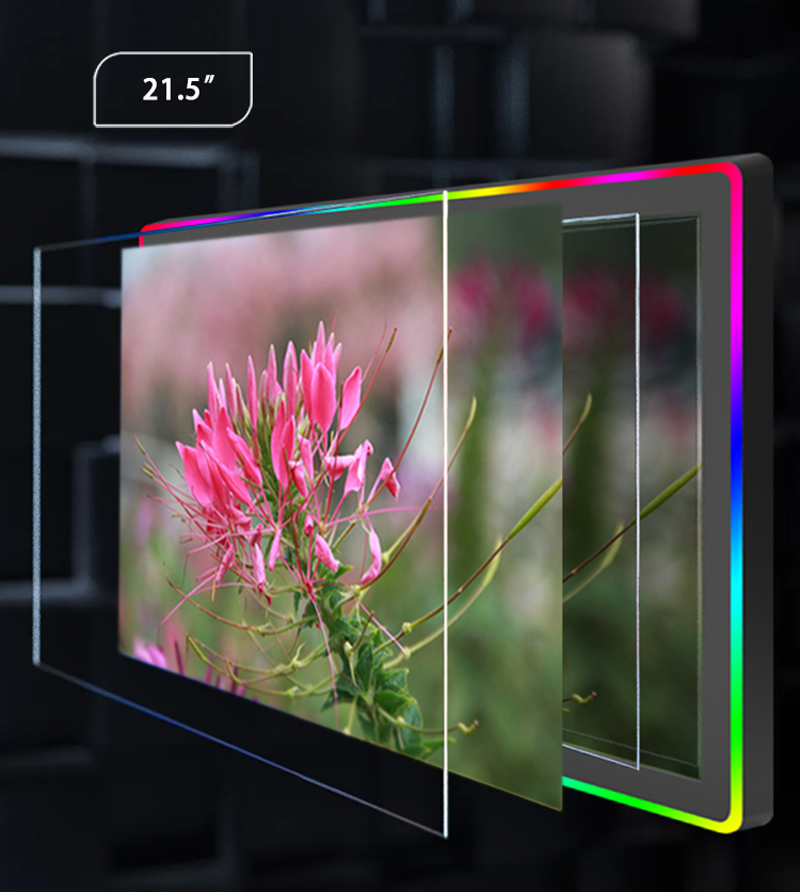 Crisp IPS Touch Display