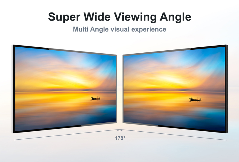 Super Wide Viewing Angle