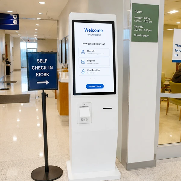 21.5 Hospital Healthcare Check-in Kiosk