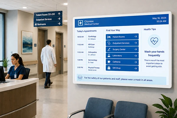 Soins de santé & Medical Clinical Intercom