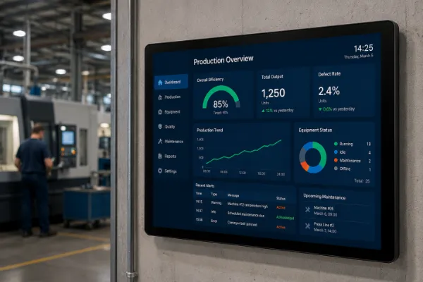 Smart Factory & Industrial HMI Automation
